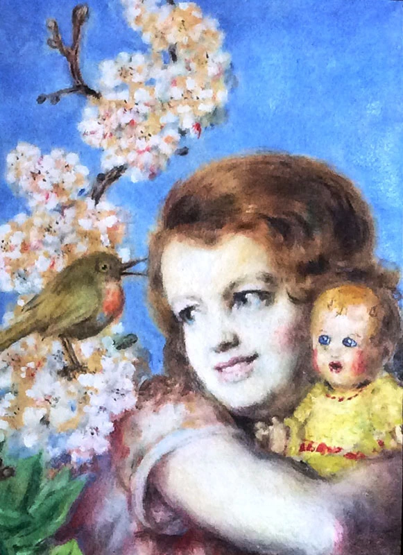 La ragazza e Robin